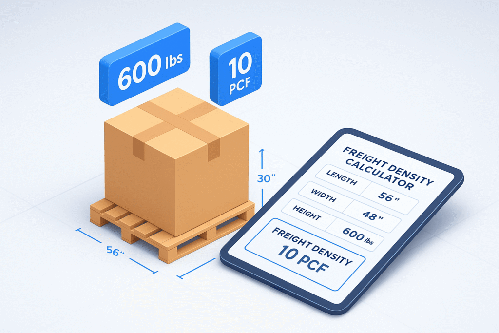 Freight Density Calculator Guide